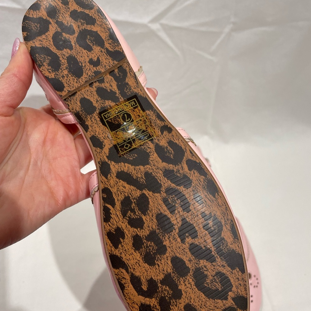 Bettie Page Julie flat size 7 - Picture 7 of 8